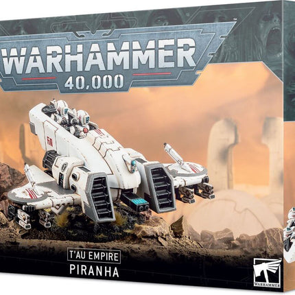 Dit is een foto van het spel Piranha - Tau Empire te koop bij Speldorado Spellenwinkel Delft