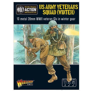 Bolt Action - Us Army Veterans Squad (Winter) - En, 402213002 van Warlord Games te koop bij Speldorado !
