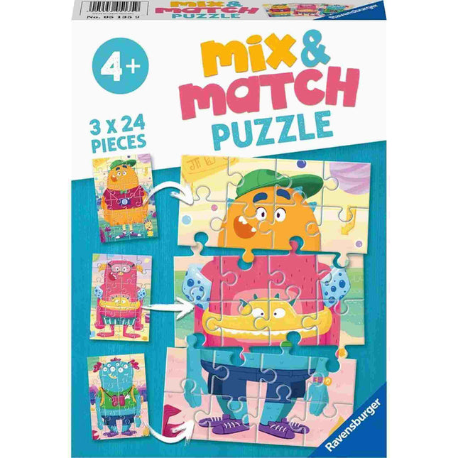 Dit is een foto van het spel Grappige Monstes te koop bij Speldorado Spellenwinkel Delft