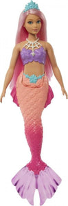 Dreamtopia Mermaid Pink Hair - Hgr09 - Barbie, 57138246 van Mattel te koop bij Speldorado !