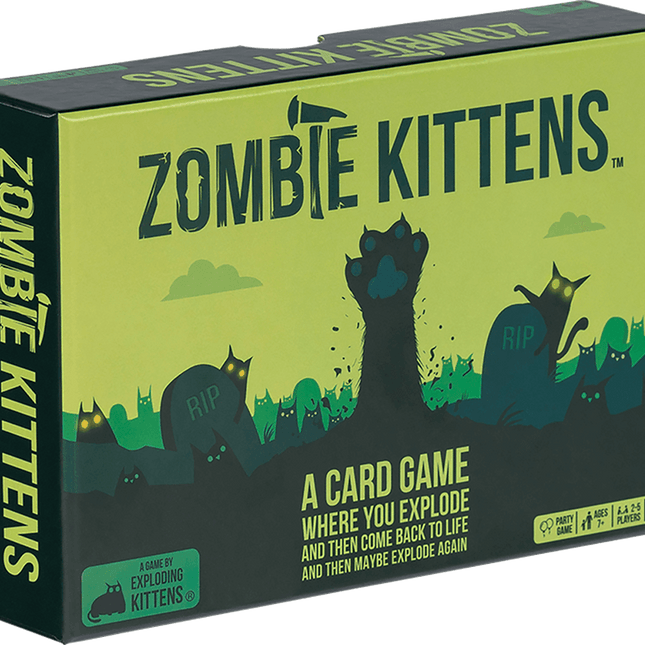 Dit is een foto van het spel Zombie Kittens EN te koop bij Speldorado Spellenwinkel Delft