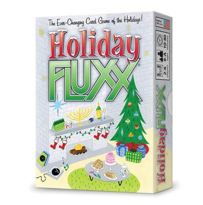 Dit is een foto van het spel Holiday Fluxx EN te koop bij Speldorado Spellenwinkel Delft