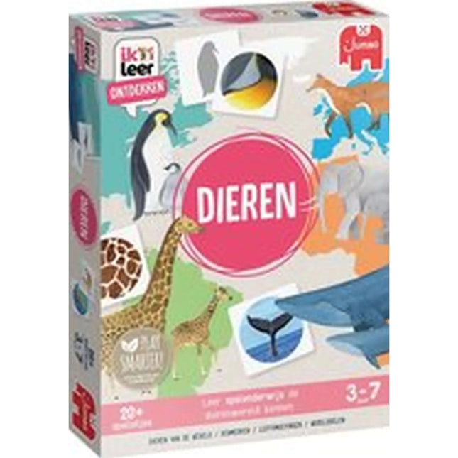 Dit is een foto van het spel Ik Leer Ontdekken Dieren te koop bij Speldorado Spellenwinkel Delft