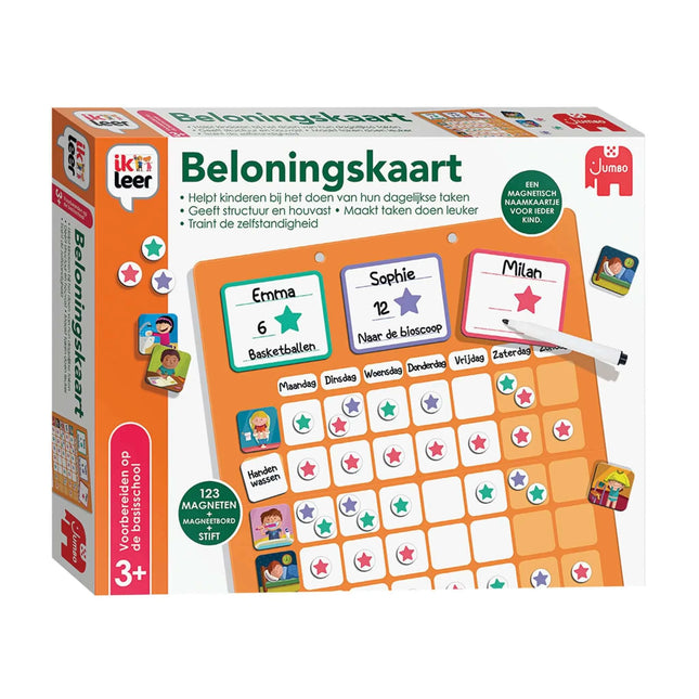 Dit is een foto van het spel Ik Leer Beloningskaart te koop bij Speldorado Spellenwinkel Delft