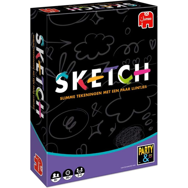 Dit is een foto van het spel Party & Co. Sketch te koop bij Speldorado Spellenwinkel Delft