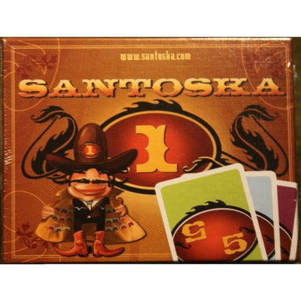 Dit is een foto van het spel Santoska te koop bij Speldorado Spellenwinkel Delft