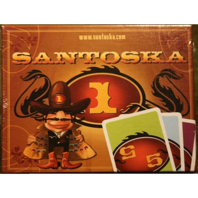 Dit is een foto van het spel Santoska te koop bij Speldorado Spellenwinkel Delft
