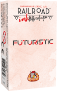 Dit is een foto van het spel Railroad Ink UItbreidingen Futuristic te koop bij Speldorado Spellenwinkel Delft