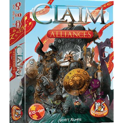 Dit is een foto van het spel Alliances  Claim te koop bij Speldorado Spellenwinkel Delft