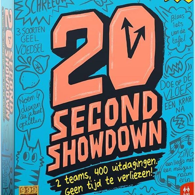Dit is een foto van het spel 20 Second Showdown te koop bij Speldorado Spellenwinkel Delft