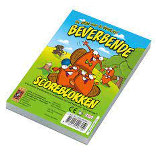 Dit is een foto van het spel Scoreblokken Beverbende Drie Stuks te koop bij Speldorado Spellenwinkel Delft