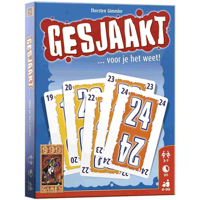 Dit is een foto van het spel Gesjaakt te koop bij Speldorado Spellenwinkel Delft