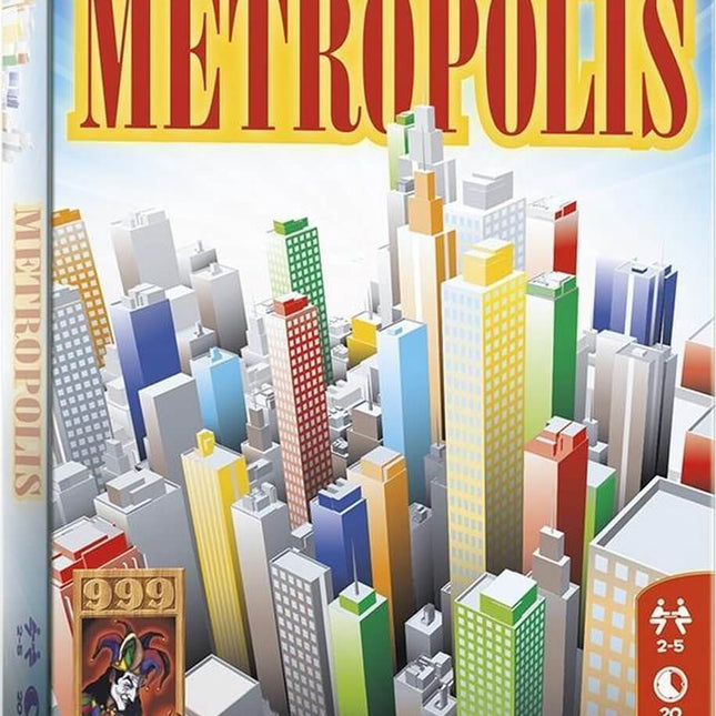 Dit is een foto van het spel Metropolis te koop bij Speldorado Spellenwinkel Delft