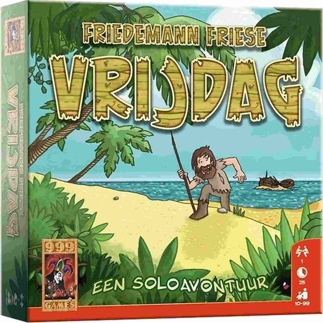 Dit is een foto van het spel Vrijdag te koop bij Speldorado Spellenwinkel Delft