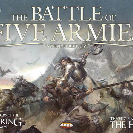 Dit is een foto van het spel The Battle of Five Armies EN te koop bij Speldorado Spellenwinkel Delft