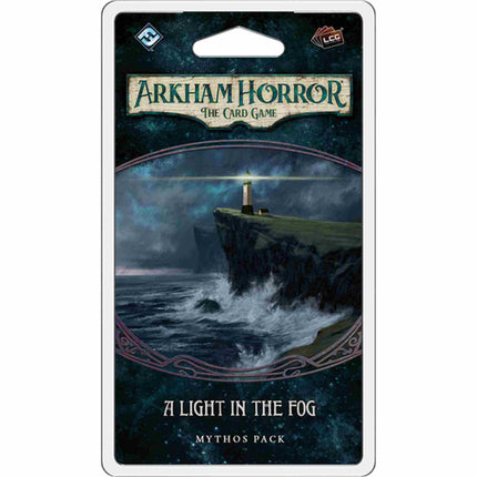 Dit is een foto van het spel A Light in the Fog - Arkham Horror - LCG te koop bij Speldorado Spellenwinkel Delft