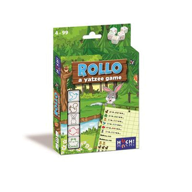 Dit is een foto van het spel Rollo A Yatzee Game - Dieren Nl te koop bij Speldorado Spellenwinkel Delft