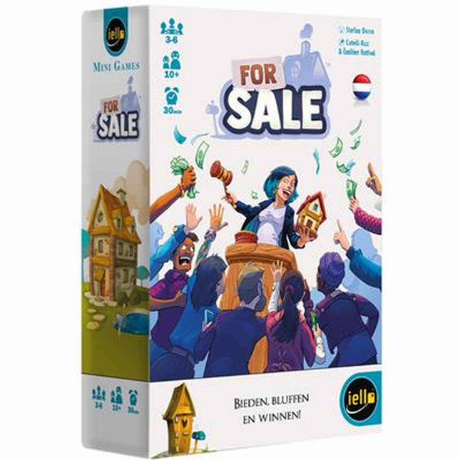 Dit is een foto van het spel For Sale NL te koop bij Speldorado Spellenwinkel Delft