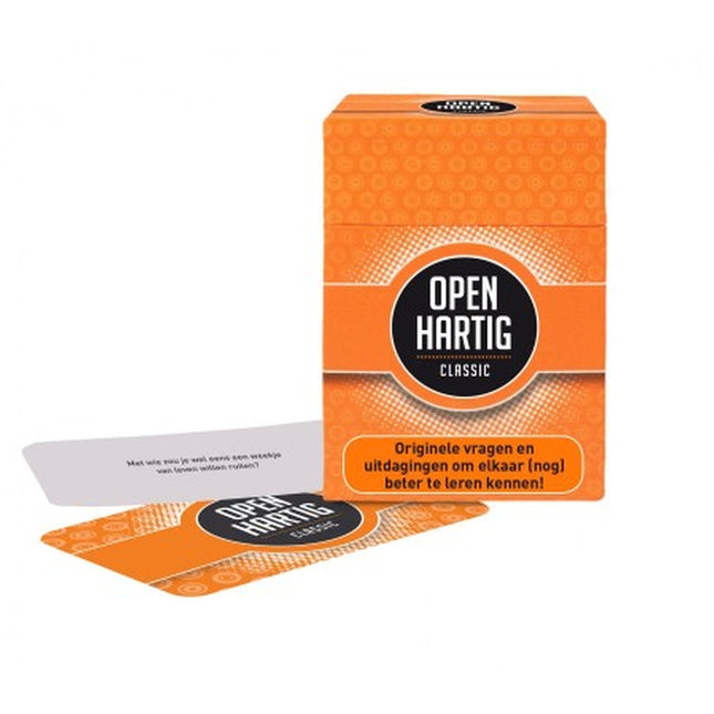 Dit is een foto van het spel Openhartig Classic te koop bij Speldorado Spellenwinkel Delft