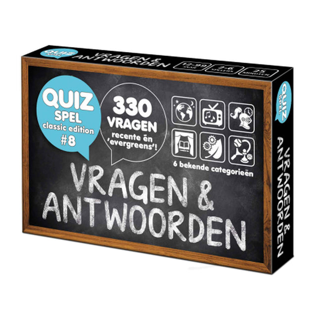 Dit is een foto van het spel Vragen & Antwoorden - Classic Edition 8 te koop bij Speldorado Spellenwinkel Delft