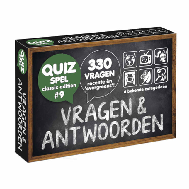 Dit is een foto van het spel Vragen & Antwoorden - Classic Edition 9 te koop bij Speldorado Spellenwinkel Delft