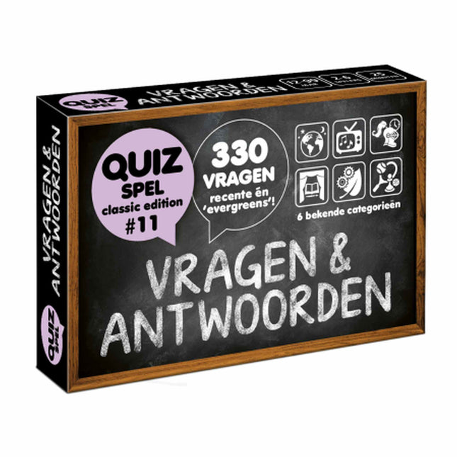Dit is een foto van het spel Vragen & Antwoorden - Classic Edition 11 te koop bij Speldorado Spellenwinkel Delft