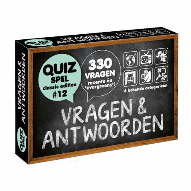 Dit is een foto van het spel Vragen & Antwoorden - Classic Edition 12 te koop bij Speldorado Spellenwinkel Delft