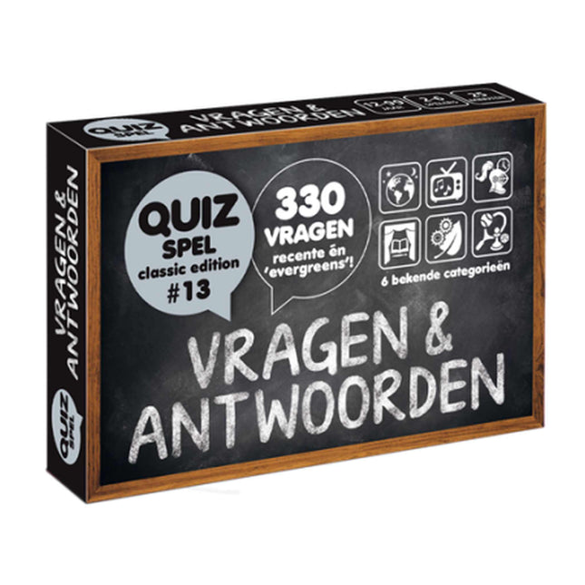 Dit is een foto van het spel Vragen & Antwoorden - Classic Edition 13 te koop bij Speldorado Spellenwinkel Delft
