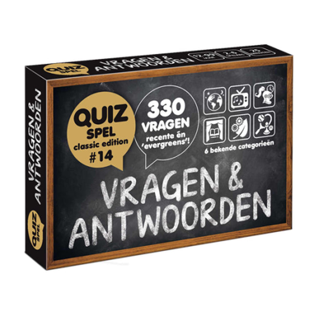 Dit is een foto van het spel Vragen & Antwoorden - Classic Edition 14 te koop bij Speldorado Spellenwinkel Delft