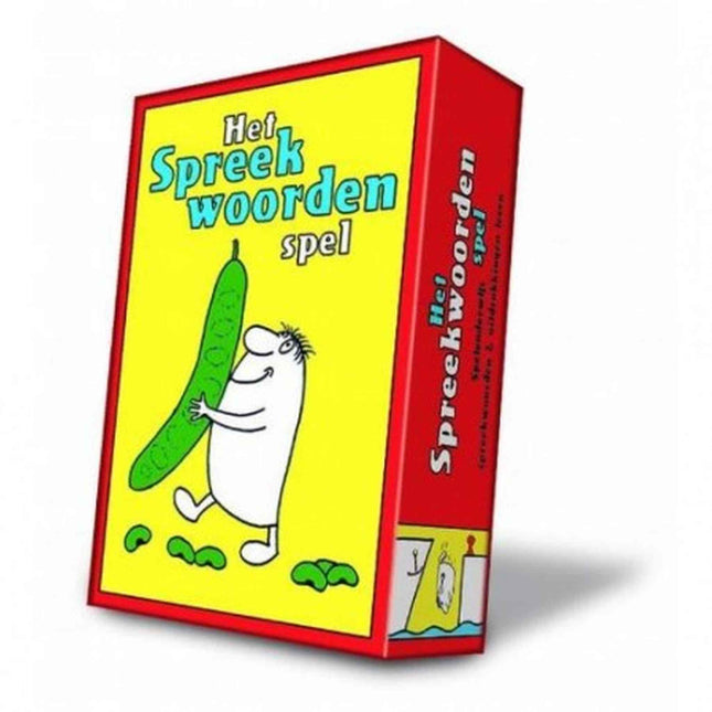 Dit is een foto van het spel Het Spreekwoordenspel te koop bij Speldorado Spellenwinkel Delft
