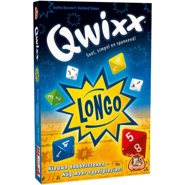 Dit is een foto van het spel Qwixx Longo te koop bij Speldorado Spellenwinkel Delft