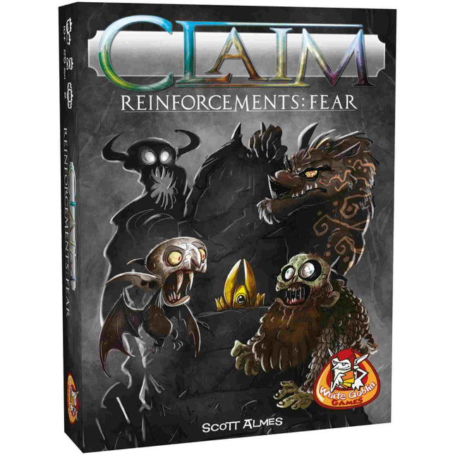 Dit is een foto van het spel Reinforcements Fear - Claim te koop bij Speldorado Spellenwinkel Delft