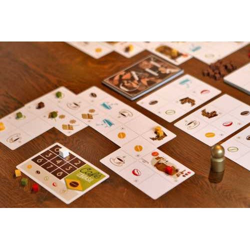 Dit is een foto van het spel Cafe kaartspel, Pythagoras NL/EN te koop bij Speldorado Spellenwinkel Delft