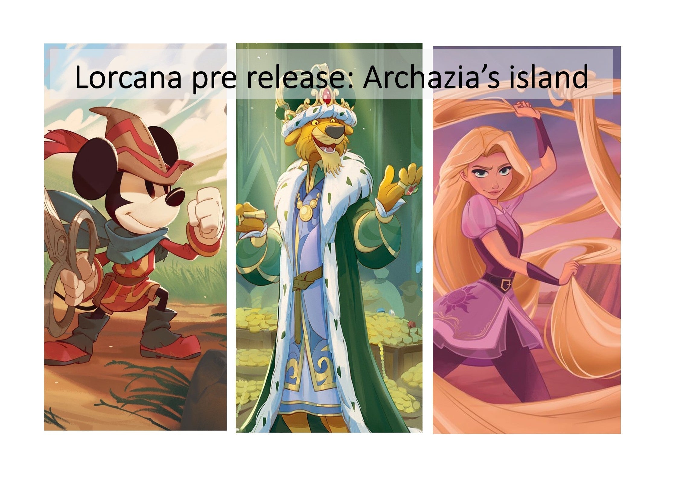 Disney Lorcana  "Archazia's Island pre release