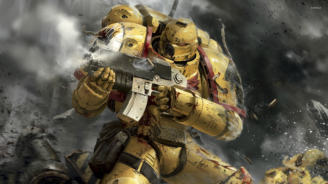 Warhammer Imperial Fists miniaturen – Rogal Dorn, Tor Garadon, siege-units, Phalanx sets bij Speldorado