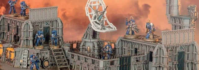 Warhammer Battlezone Manufactorum terreinboards en Battlezone kits bij Speldorado