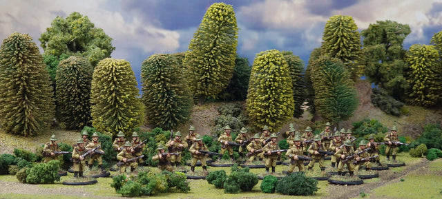 Bolt Action Belgische factie – Infantry Squad, Chasseurs Ardennais, MMG-team & HQ-officer bij Speldorado