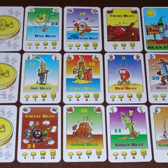 Bohnanza kaartspel en uitbreidingen met bonen, handelen en onderhandelen bij Speldorado