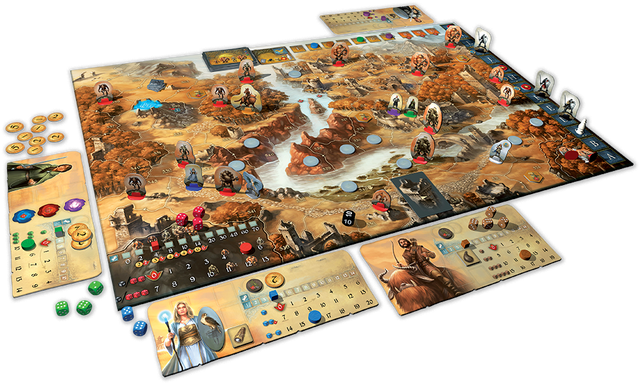 De Legenden van Andor bordspel en uitbreidingen voor coöperatief fantasy avontuur bij Speldorado
