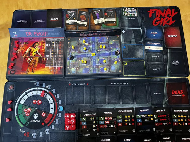 Final Girl solo horror bordspel, Core Box en Feature Films bij Speldorado