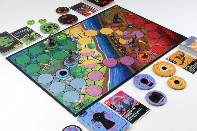 Unmatched bordspel – Battle of Legends, Adventures-sets, miniaturen kaartspel