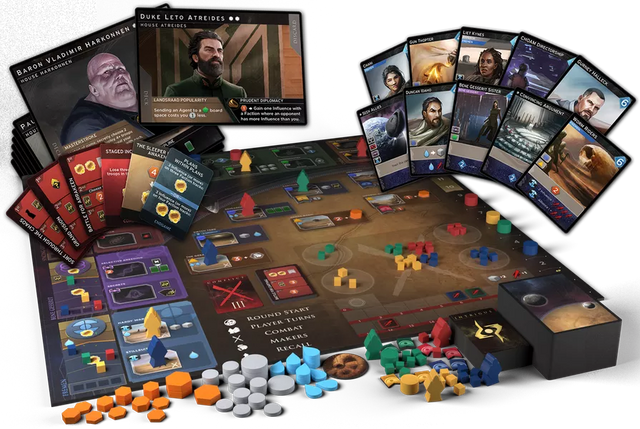Dune bordspel en Dune: Imperium met uitbreidingen bij Speldorado