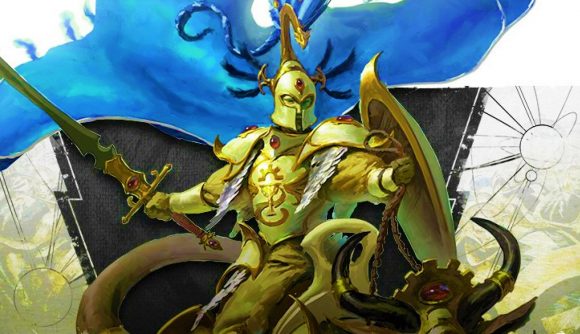 Lumineth Realm‑lords collectie – Vanari Dawnriders en Scinari wizards bij Speldorado