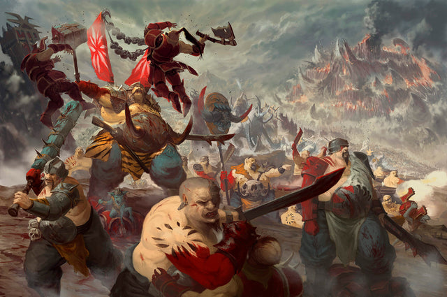 Ogor Mawtribes collectie – Gluttons, Ironguts, Ironblaster en Beastclaw Raiders bij Speldorado