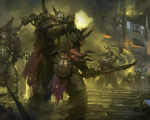 Death Guard collectie – Plague Marine en Biologus Putrifier bij Speldorado