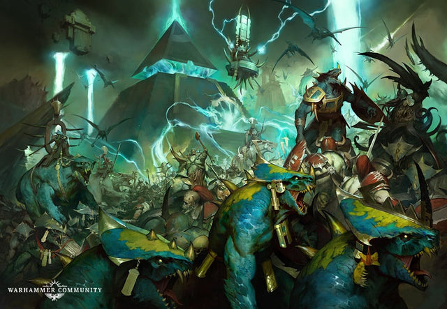 Seraphon collectie – Saurus Warriors en Slann Starmaster bij Speldorado