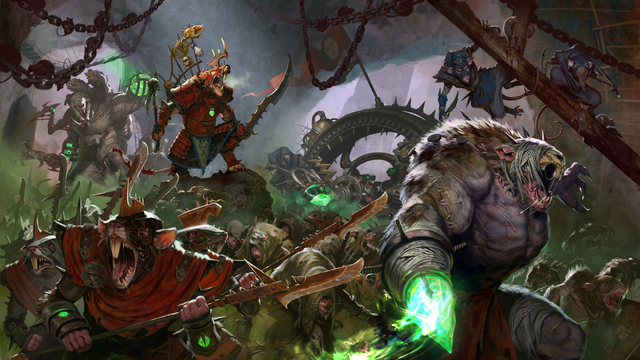 Skaven collectie – Clanrats en Warp Lightning Cannon bij Speldorado