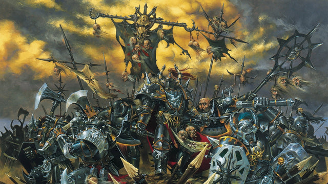 Warriors of Chaos miniaturen, Chaos Warriors en Chaos Knights voor Warhammer The Old World bij Speldorado