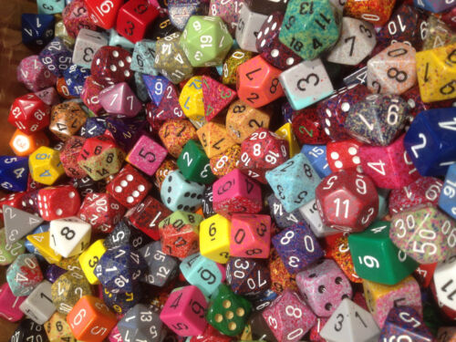 Chessex dobbelstenen en polyhedral dice sets voor D&D en RPG bij Speldorado