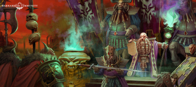 Helsmiths of Hashut miniaturen en Army Set collectie bij Speldorado